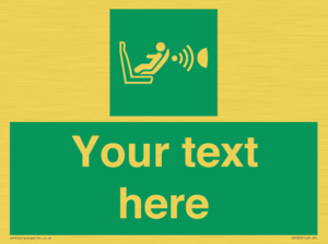 Custom safe condition child seat presence orientation detection system